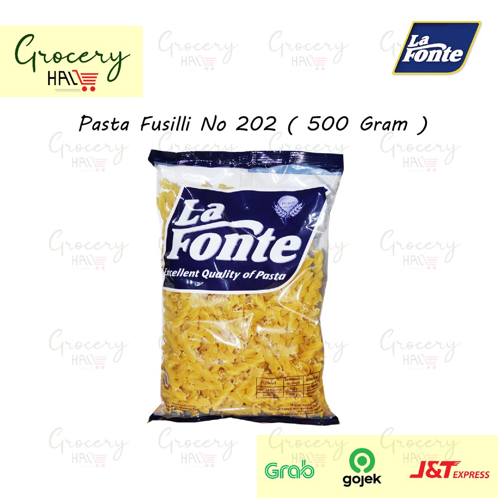 

LA FONTE PASTA FUSILLI NO 202 ( 500 GRAM )