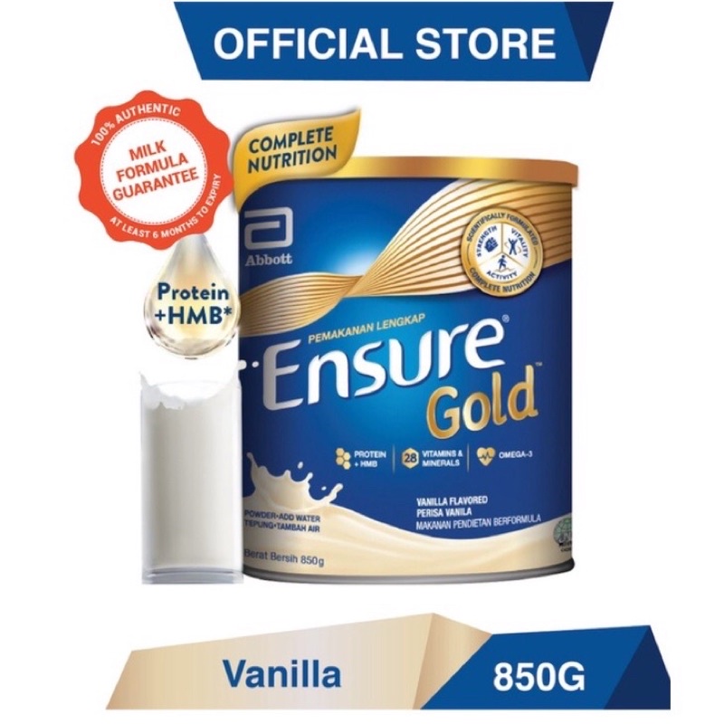 

Ensure Gold Vanila 850gr