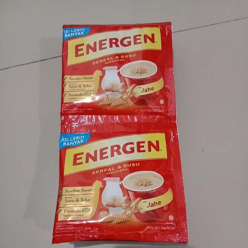 

Energen jahe 1 renceng isi 10 32g