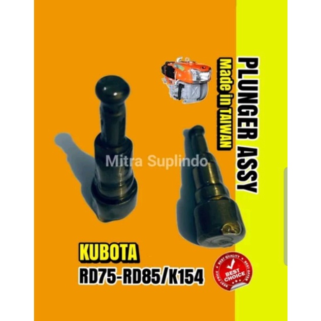 RD75-RD85-K154 PLUNGER Original Taiwan mesin diesel KUBOTA