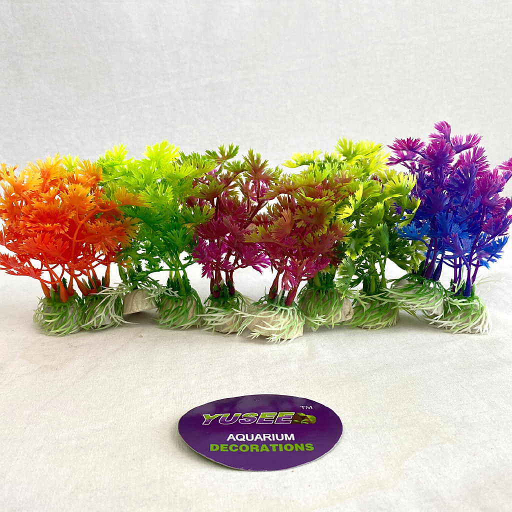 

YUSEE YS122 Dekorasi Akuarium Rumput 10cm 1pcs