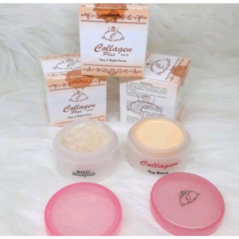 Collagen siang dan malam original malaysia hologram emas