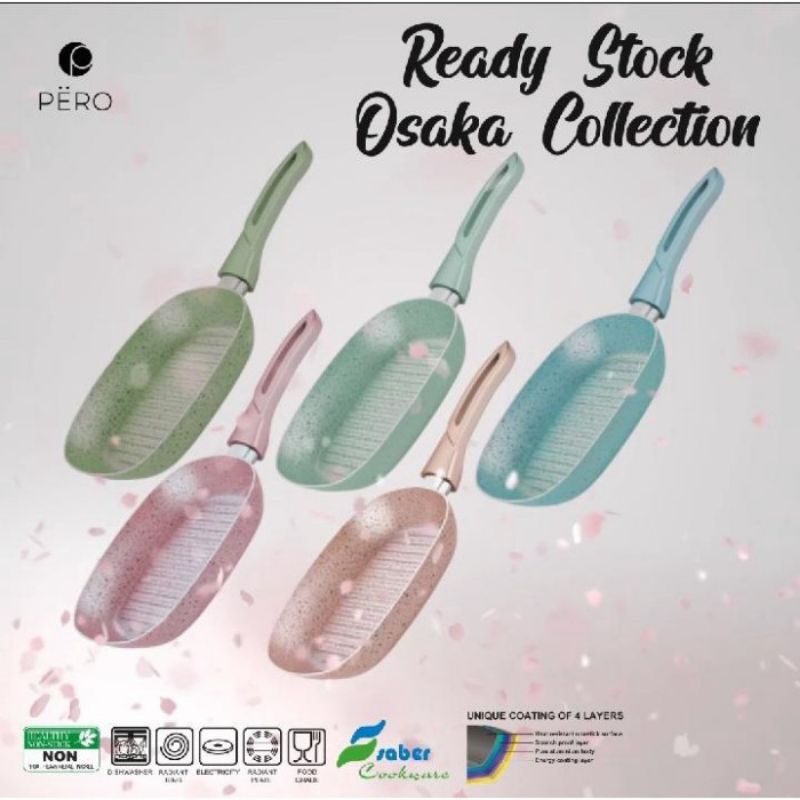 Pero grill pan 20cm /fry pan 18 cm