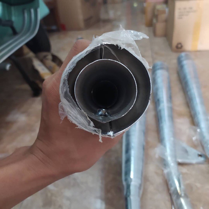 KNALPOT CORBI PLOR BEDEL LEHER STEINLES dan LEHER BIASA-1