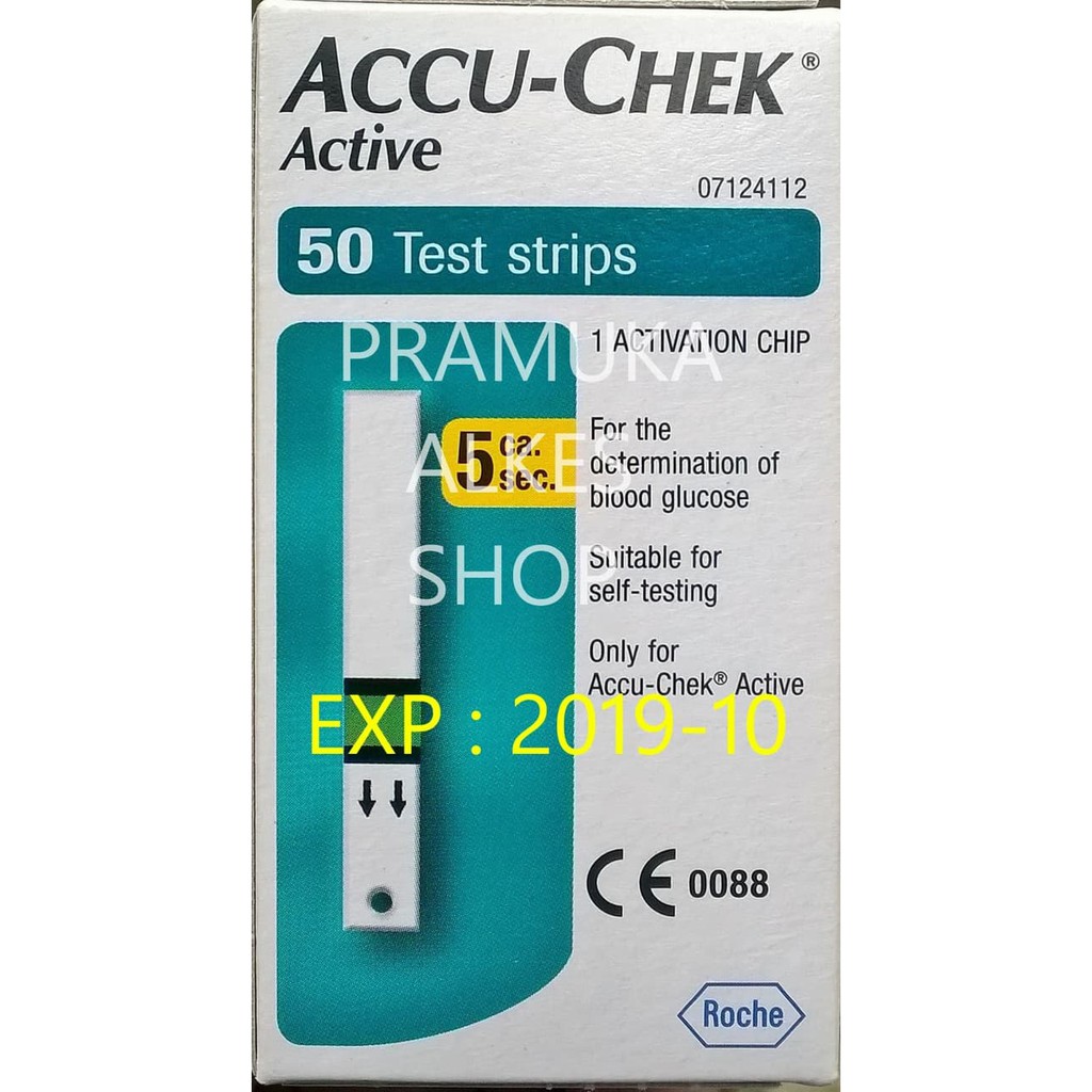 

Promo JUAL STRIP GULA DARAH ACCU CHEK ACTIVE MURAH. PRAMUKA ALKES SHOP