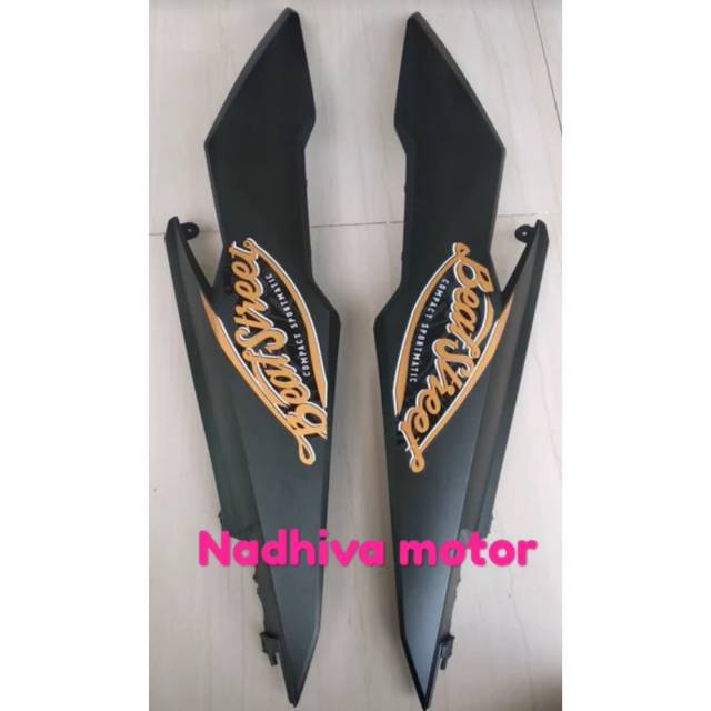 Cover Body Samping Honda Beat Street Hitam Doff Shopee Indonesia