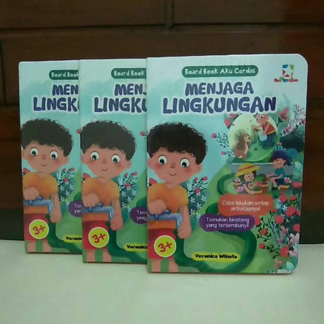 Board book aku cerdas, menjaga lingkungan