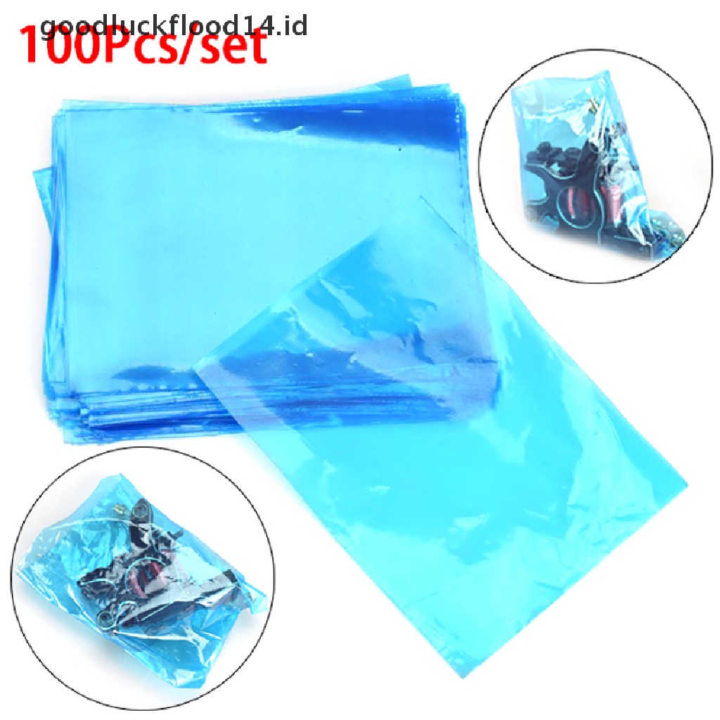 [OOID] 100Pcs Tattoo Disposable Cover Tattoo Machine Clip Cord Sleeve Bag Storage Pouch ID