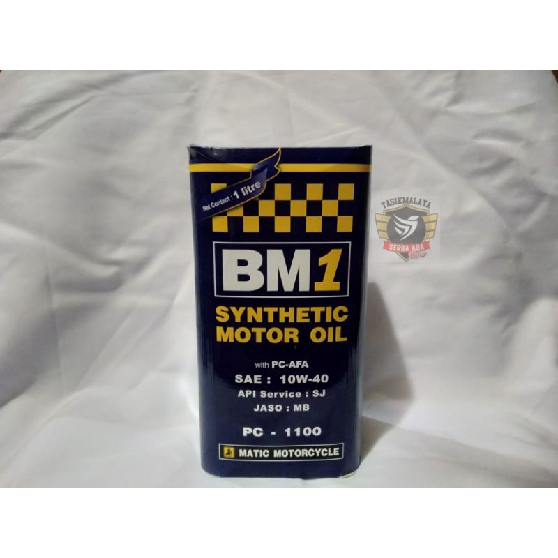 BM 1 SYNTHETIC MOTOR OIL PC-1100 MATIC MOTORCYCLE 1 LITER