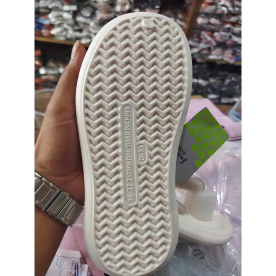Sandal jepit wanita Korea D-53(36-41) Sandal jepit wanita import terbaru 2022/sandal bangkok