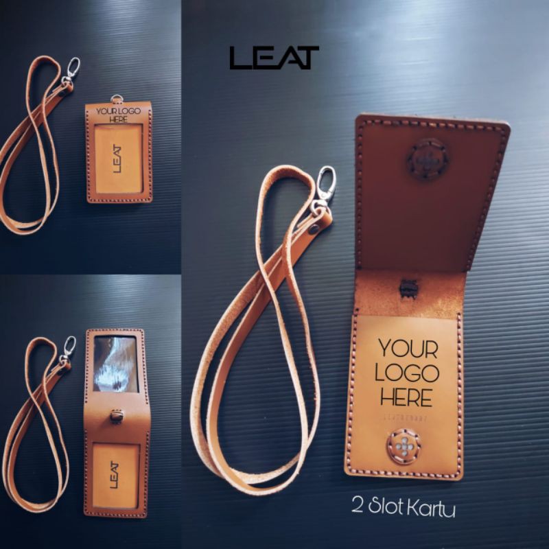 

NAME TAG KULIT | ID CARD KULIT | LANYARD KULIT CUSTOM