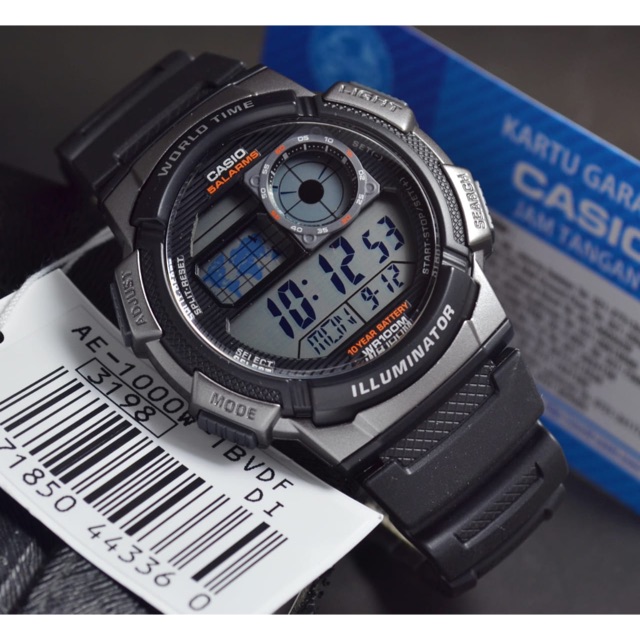 Jam tangan cowok casio ORIGINAL