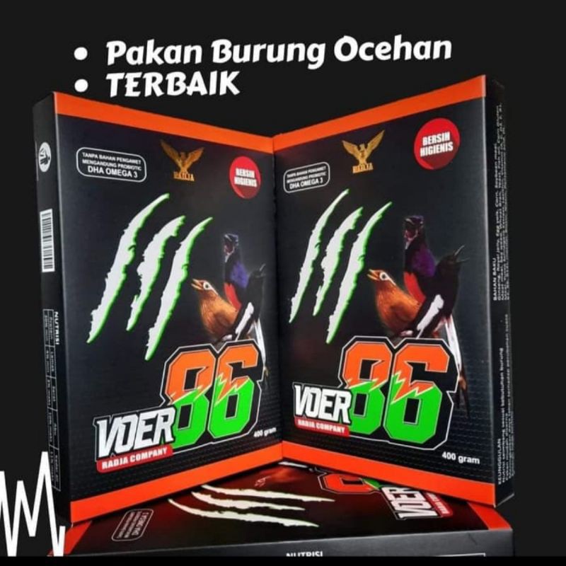 Pakan Burung Voer 86 Radja