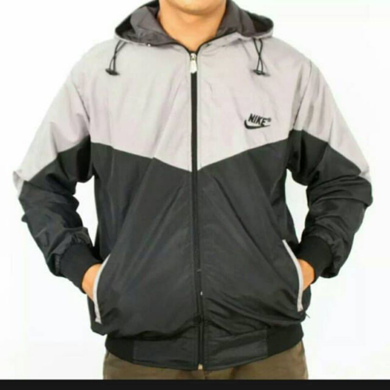 Jaket parasut pria waterproof keren / Jaket Nike