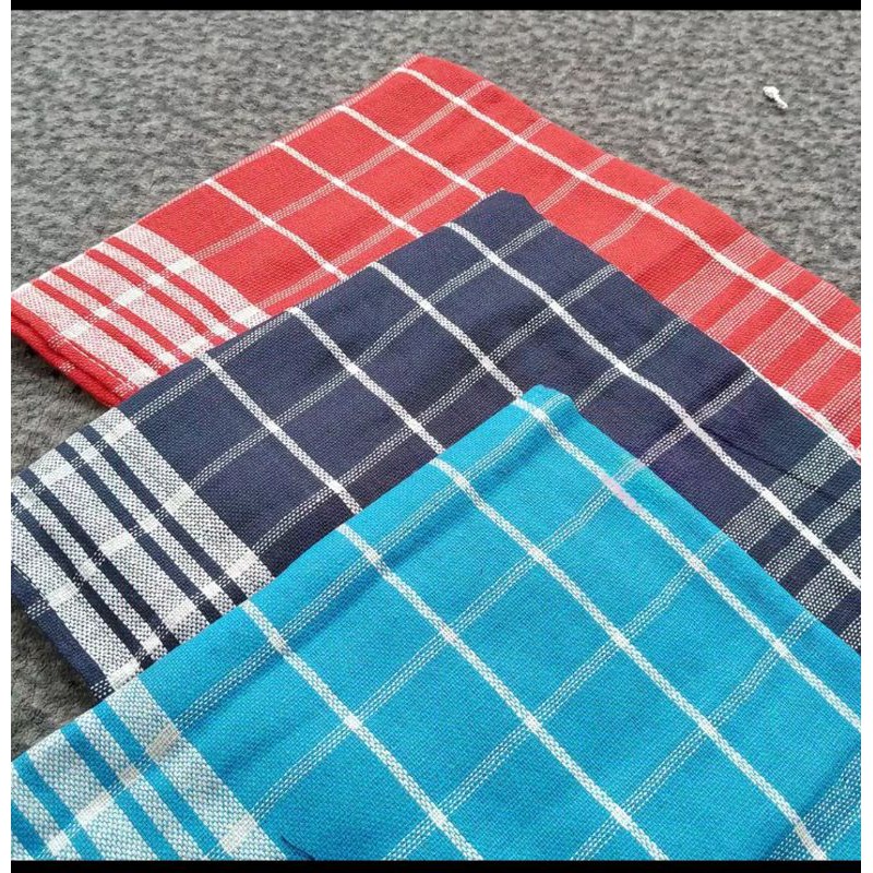 [1pcs/1ls] serbet warna / lap makan bahan tebal 53x53