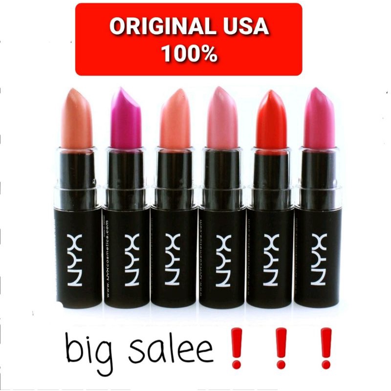 NYX Matte Lipstick ( ORIGINAL 100%)