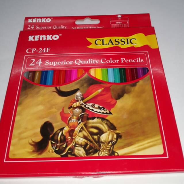 

Pensil Warna Kenko 24 Warna Panjangno