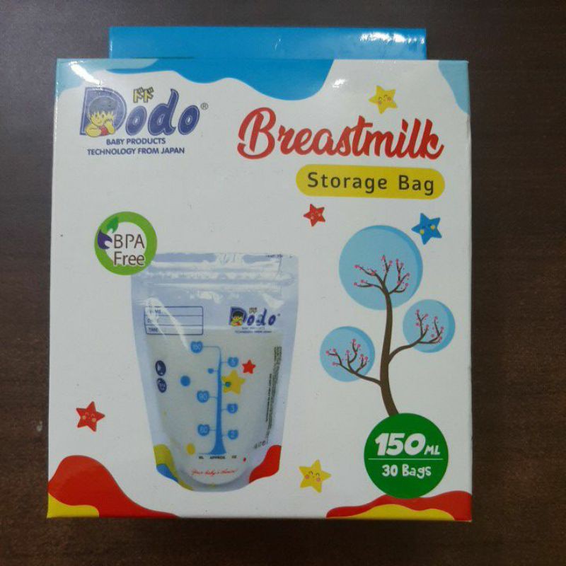 ☃Cutezz_Ching1☃Dodo Breastmilk Storage Bag 30 Bags 100ml/150ml/250ml