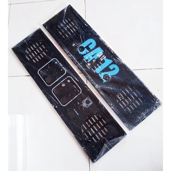 Plat Panel Depan Belakang CA12 Power Amplifier Stereo