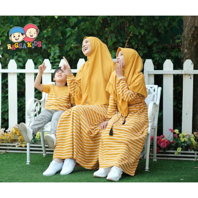 GAMIS ANAK REMAJA PEREMPUAN RAGGAKIDS TERBARU NYAMAN BAHAN KAOS GAMIS COUPLE IBU ANAK 2-12 TAHUN