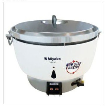 Rice cooker Gas / gas cooker Miyako MGC 10 t kapasitas besar
