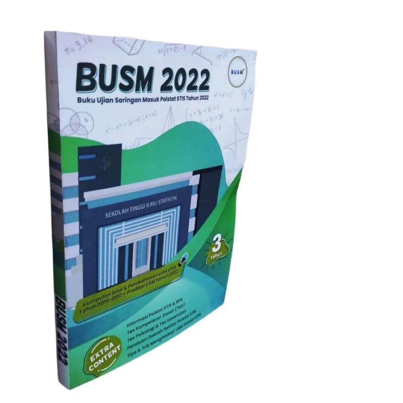 

BUSM 2022 Buku Ujian Saringan Masuk Polstat STIS