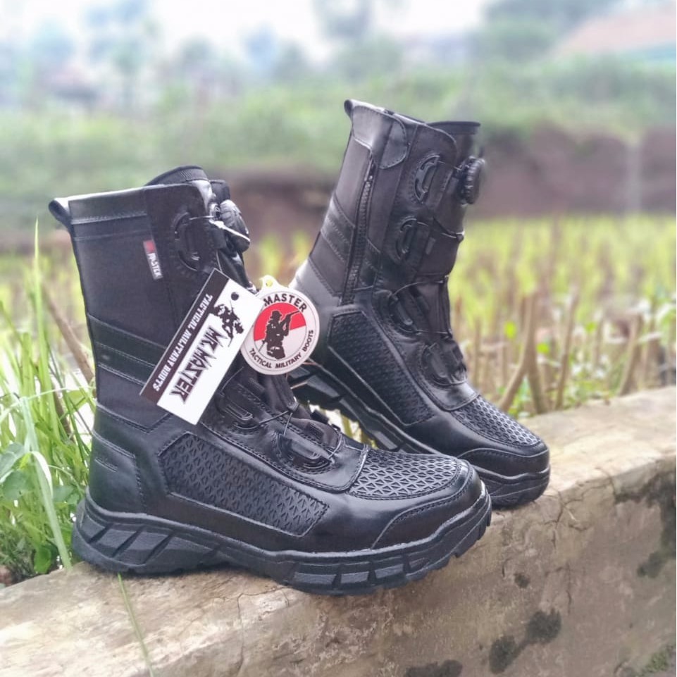 SEPATU PDL TALI PUTAR LIBRA SARANG TAWON MR.MASTER KULIT ASLI SEPATU PDL DINAS TNI POLRI SECURITY