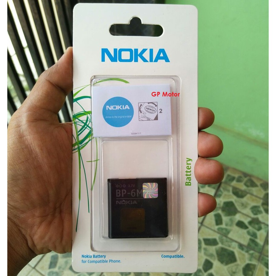 Baterai batre Nokia BP-6M BP 6M BP6M Original 3250 6151 6233 6280 9300 9300i N73 N77 N93