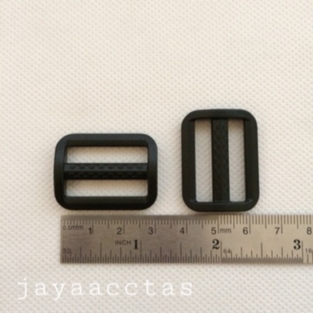 Ring jalan tas 2.5 cm bahan plastik buckle acetal