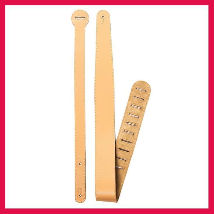 STRAP GITAR GENUINE LEATHER KULIT ASLI TALI SABUK GITAR ROCK YOU S-281