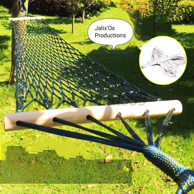 Hammock jaring kayu lebar 70cm,,ayunan pantai,,gunung Ayunan jaring.