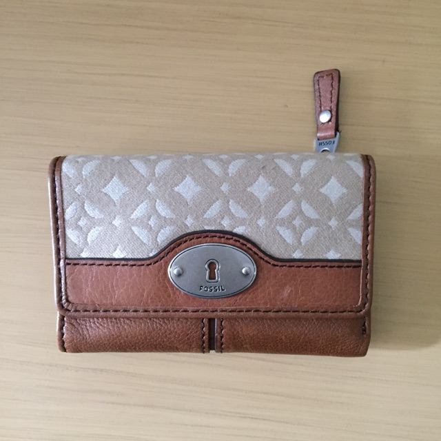 PL Fossil Maddox signature Wallet..Ready 