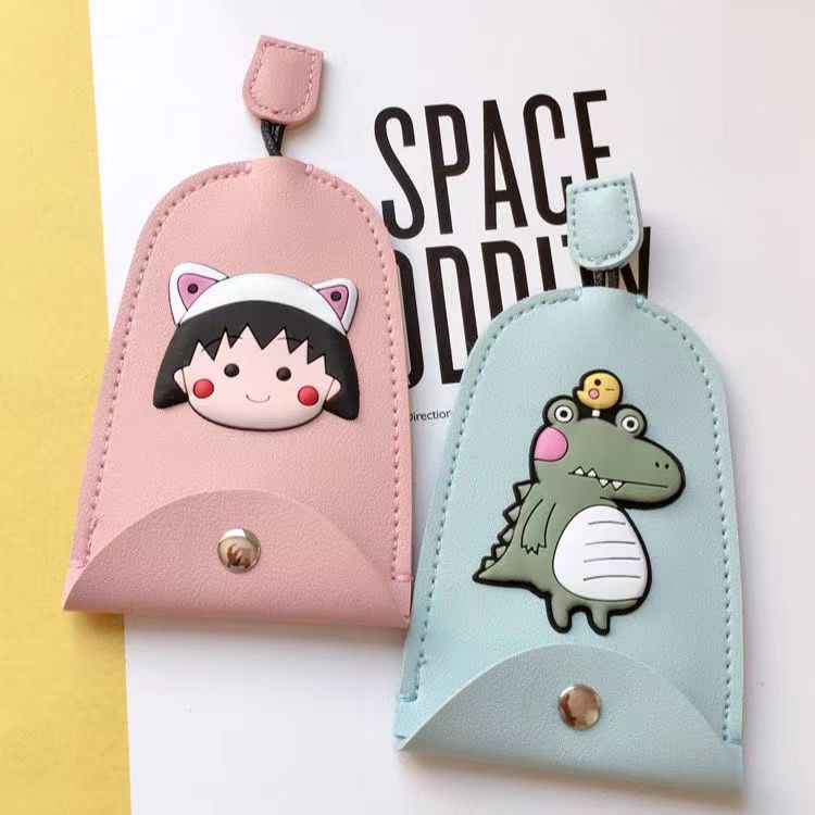 Tas Penyimpanan Kunci Mobil Motif Kartun Lucu