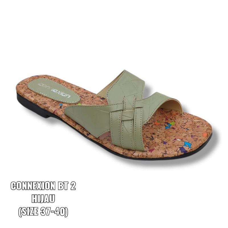 sandal selop connexion terbaru elegan