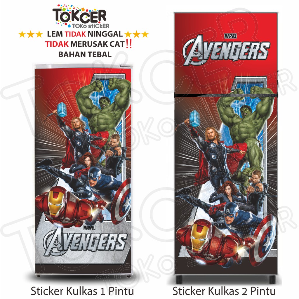 Stiker Kulkas AVENGERS