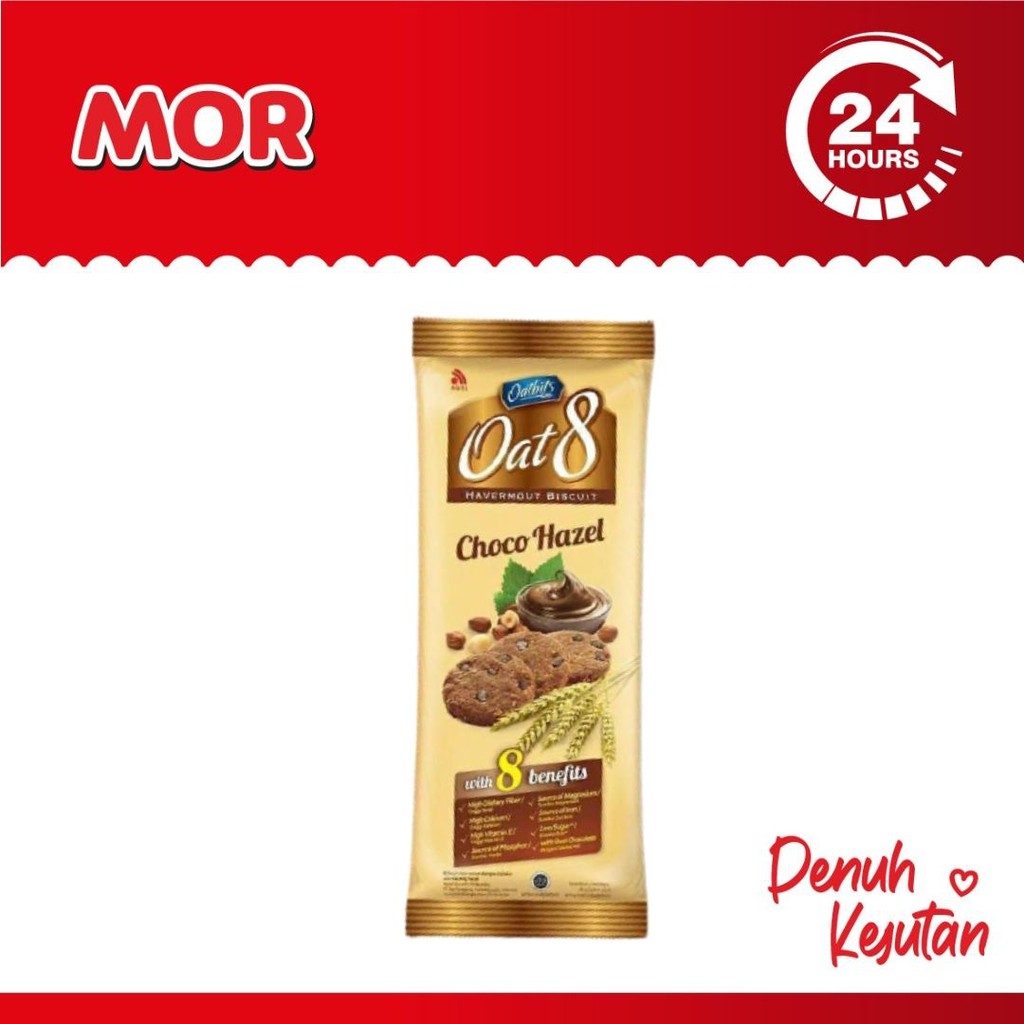 

OATBITS Oat 8 Choco Hazel Havermout Biscuit 28 gr