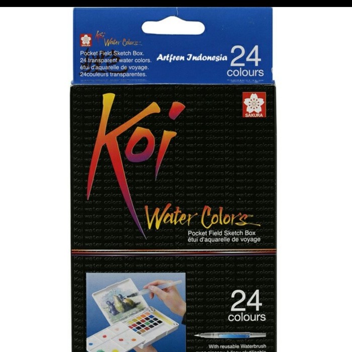 

air-cat- sakura koi 24 warna -cat-air.