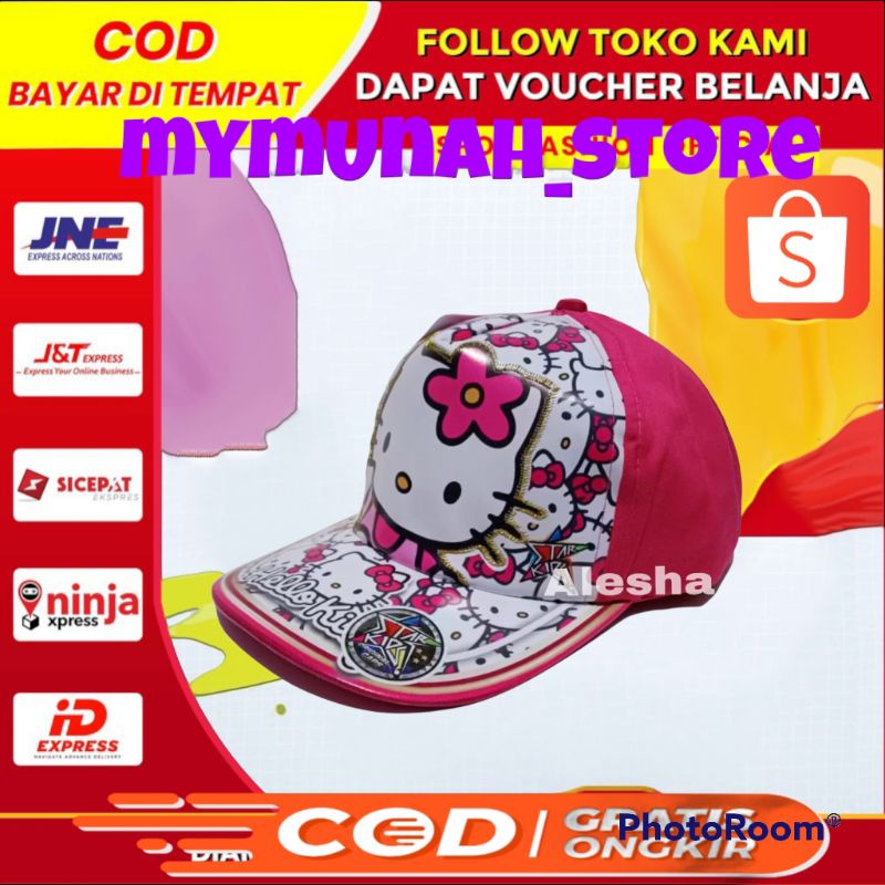 topi anak laki laki dan perempuan terbaru/topi printing/murah