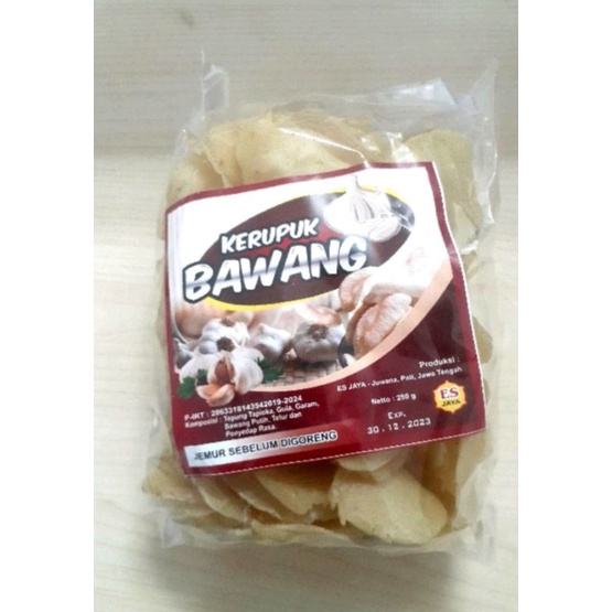 

Krupuk bawang asli juwana