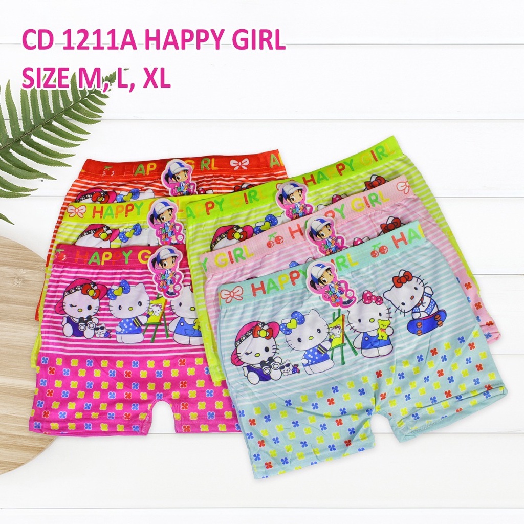 IL - BOXER ANAK PEREMPUAN MOTIF | Boxer anak perempuan/Celana dalam CD celana dalam anak perempuan katun
