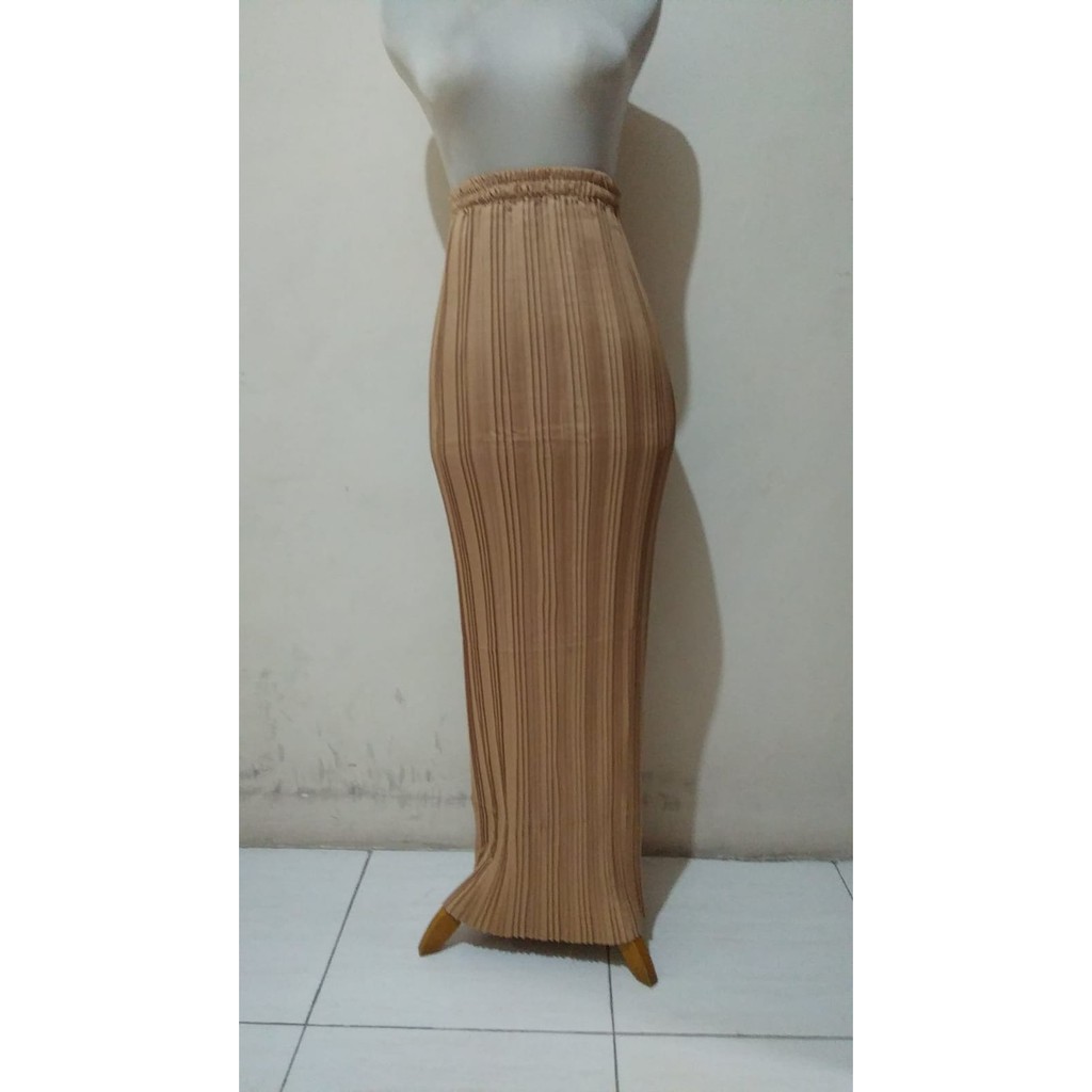 SB Collection Rok Plisket Citra Maxi Panjang Polos Wanita