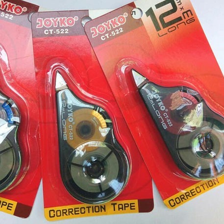 

Tip-x Kertas / Correction Tape Joyko CT522 CT-522 - 12 meter
