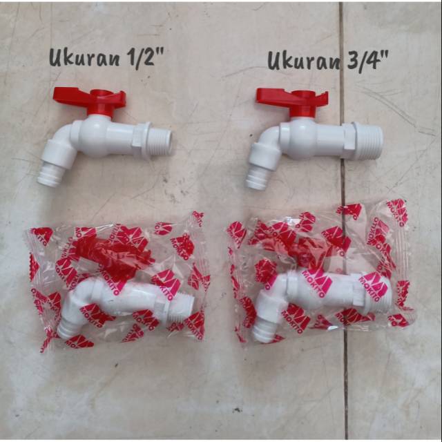 Kran Tembok Taman PVC Mokito