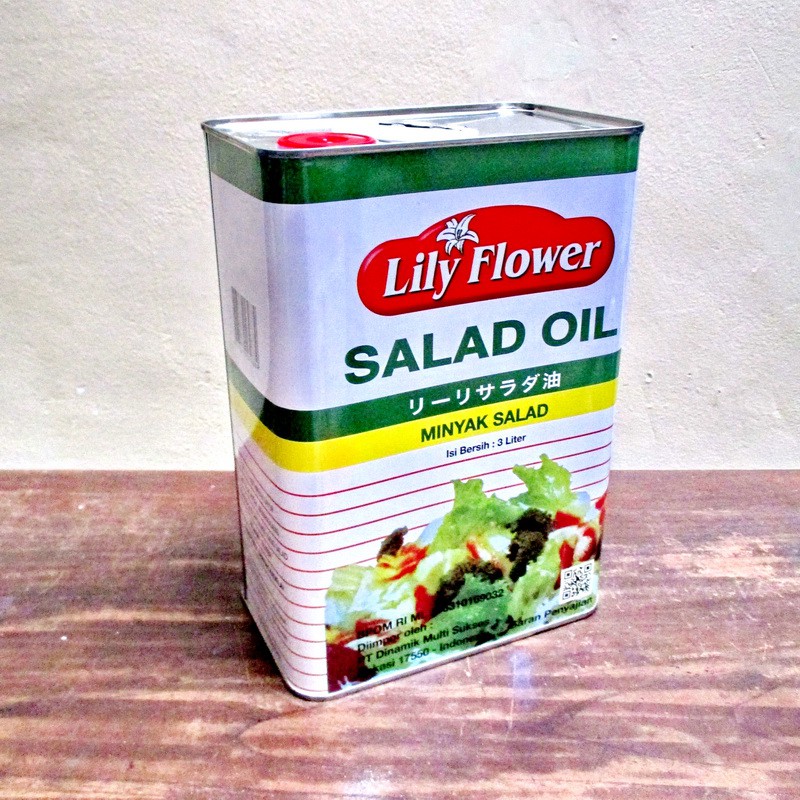 

Minyak Salad Oil Lily Flower 3 Liter