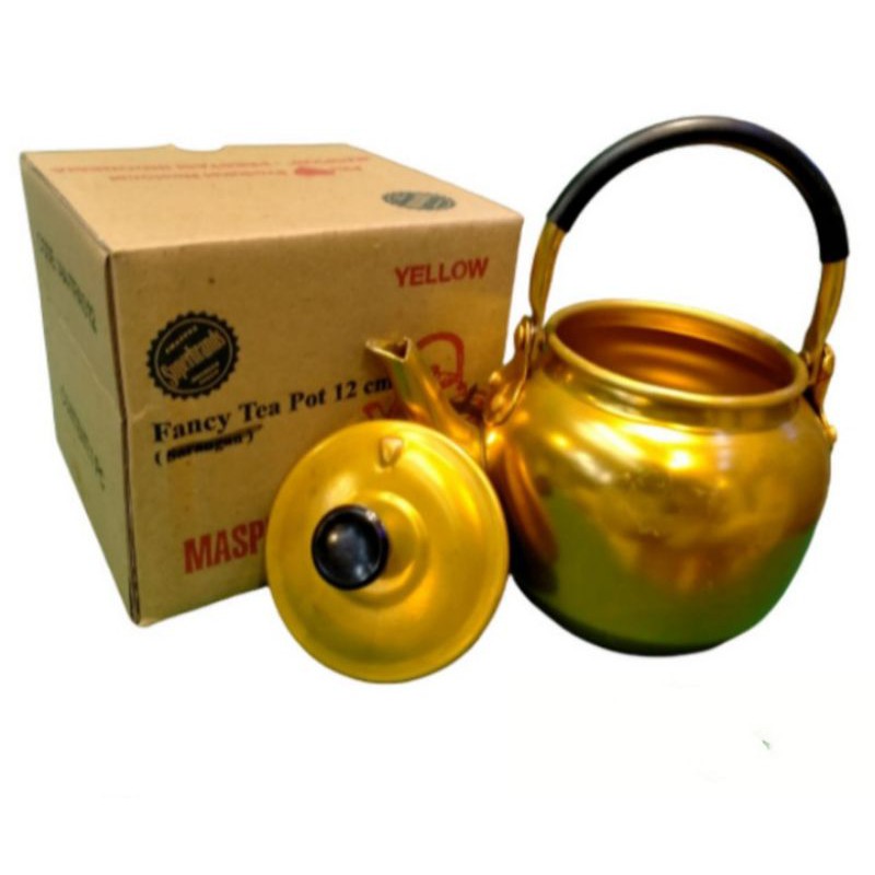teko kuning alumunium Maspion 12cm