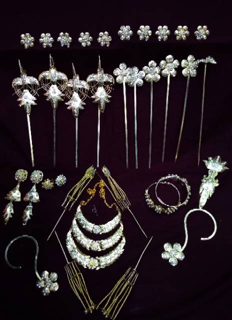 perhiasan betawi/set pengantin betawi