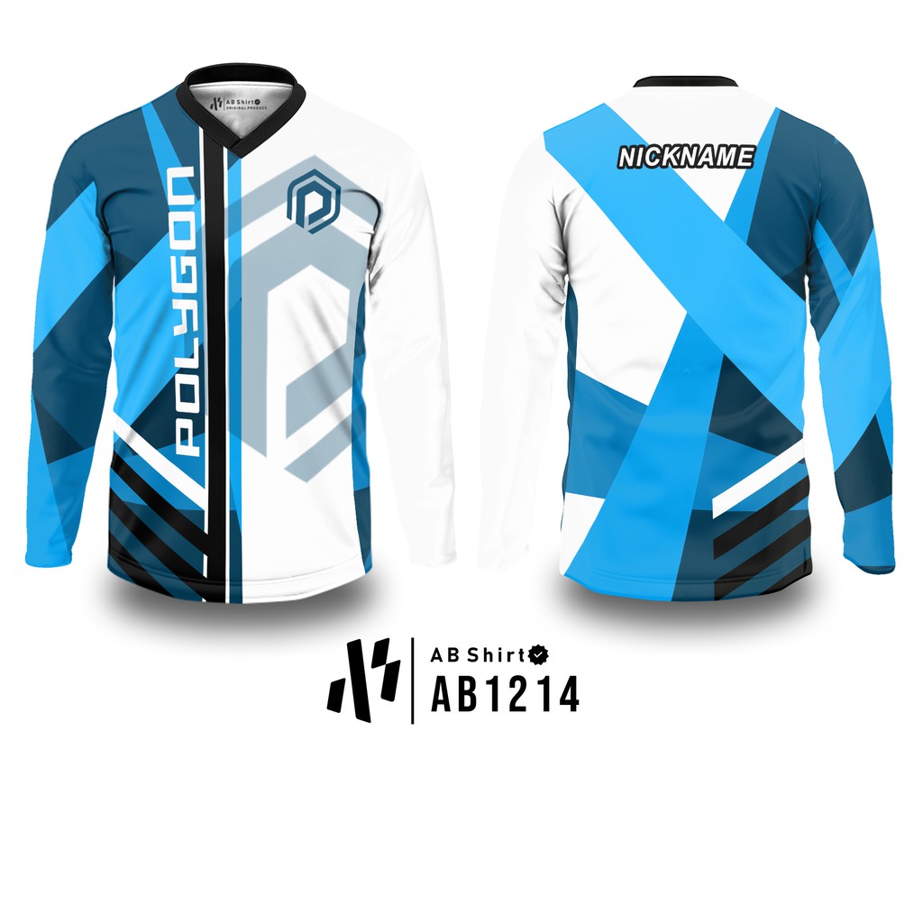 JERSEY SEPEDA POLYGON HALF CUSTOM