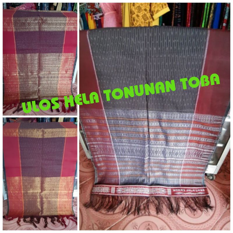 ULOS HELA ULOS RAGIHOTANG TENUNAN TANGAN TOBA ORIGINAL