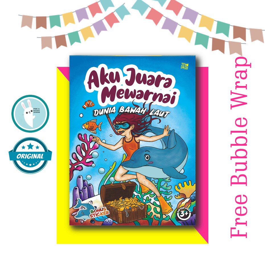 CHILDREN BOOK | AKU JUARA MEWARNAI DUNIA BAWAH LAUT | EFDE MEDIA