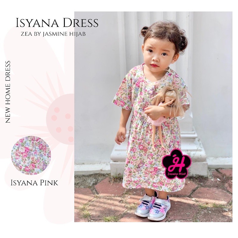 DRESS ANAK ISYANA ZEA BY JASMINE HIJAB